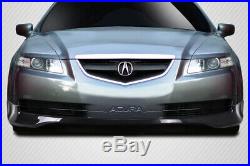 04-06 Acura TL Aspec Look Carbon Fiber Front Bumper Lip Body Kit! 115428