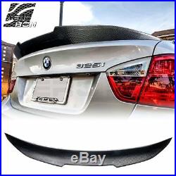 05-12 BMW E90 4DR M3 PSM Style Real Carbon Fiber Trunk Spoiler 335i 330i 328 325