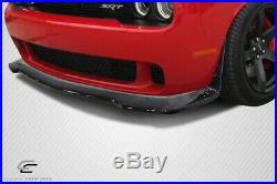 08-18 Dodge Challenger Hellcat Carbon Fiber Front Bumper Lip Body Kit! 113986