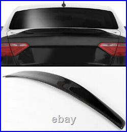 08-2016 Audi A5 Coupe Cat Style Carbon Fiber Rear Trunk Spoiler Boot LID Wing