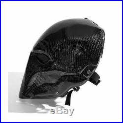100% Carbon Fiber Mask Comics Cosplay Props Deathstroke Terminator Helmet Mask