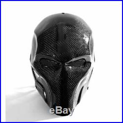 100% Carbon Fiber Mask Comics Cosplay Props Deathstroke Terminator Helmet Mask