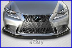 14-15 Lexus IS AM Design DriTech Carbon Fiber Front Bumper Lip Body Kit! 112998