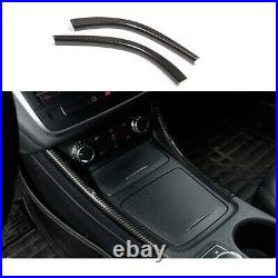 15X ABS Carbon Fiber Car Interior Kit Cover Trim For Benz CLA GLA Class 2014-18