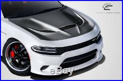 15-18 Dodge Charger Hellcat Carbon Fiber Creations Body Kit- Hood! 112615