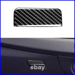 17pcs Car Full Interior Dashboard Trim Cover Sticker Decal Black Carbon Fiber