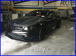 2012-2014 Mercedes Benz C63 2DR Coupe AMG Full BE Style Wide Body Kit With Carbon