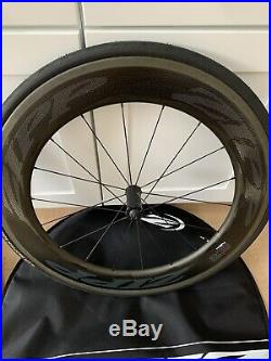 2018 Zipp 808 NSW Carbon Race Wheelset Clincher Triathlon Mint Condition