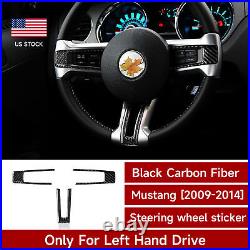 20Pcs Full Set Interior Carbon Fiber Trim Cover fits for Ford Mustang 2009-2014