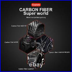 22Pcs Carbon Fiber Full Interior Set Cover Trim For Infiniti G37 Sedan 2010-2013