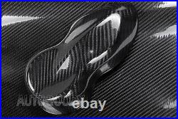 240 x 60 Super Gloss 7D Black Carbon Fiber Vinyl Air Bubble Free 20ft x 5ft 6D