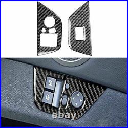 25Pcs Carbon Fiber Interior Full Set Cover Trim For BMW Z4 E85 2003-2008