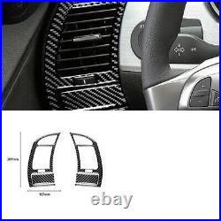 25Pcs For BMW Z4 2003-2008 Carbon Fiber Full Interior Kit Set Frame Cover Trim
