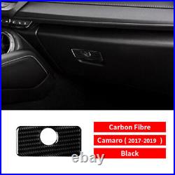 27Pcs Carbon Fiber Full Interior Cover Trim Frame For Chevrolet Camaro 2017-2019