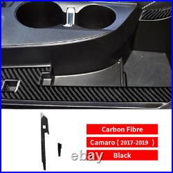 27Pcs Carbon Fiber Full Interior Kit Cover Trim For Chevrolet Camaro 2017-2019
