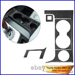 29Pcs Carbon Fiber Interior Full Kit Set Cover Trim For Toyota Tundra 2007-2013