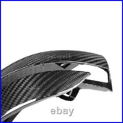 2PCS Carbon Fiber Black Rear View Side Mirror Cover LHD For BMW M2 M3 M4 I4