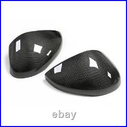 2Pcs Carbon Fiber Side Wing Mirror Replacement Caps Cover For Honda Civic 2022