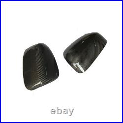 2Pcs Carbon Fiber Side Wing Mirror Replacement Caps Cover For Infiniti FX35/FX45