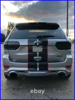 2 color 8 Twin Rally stripes Graphics Decals FIT All YR Jeep Grand Cherokee
