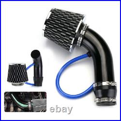 3Car Cold Air Intake Filter Induction Pipe Power Flow Hose System Carbon Fibre