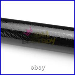 3D Carbon Fiber Shiny Black Matte Textured Vinyl Wrap Sticker Decal Bubble Free
