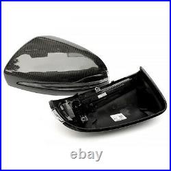 3D Real Carbon Fiber Side Mirror Cover Replace For AMG Sport W205 W213 W222 W253