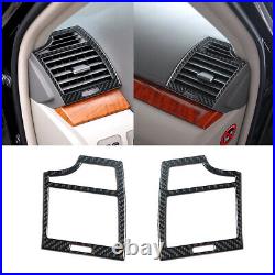 47Pcs Carbon Fiber Interior Full Kit Cover Trim For Toyota Camry 2007-2011