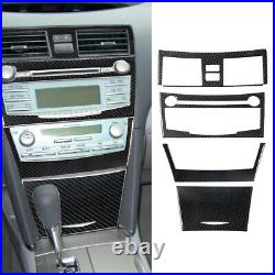 47Pcs Carbon Fiber Interior Full Kit Cover Trim For Toyota Camry 2007-2011