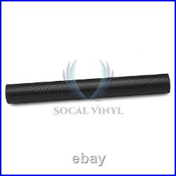 4D Carbon Fiber Black Glossy Vinyl Wrap Decal Sheet Bubble Free Sheet Film DIY