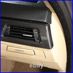 6PCS ABS Carbon Fiber Interior Trim For BMW 3 Series E90 4 Door 2005-2012