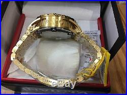 90112 Invicta Men 52mm Subaqua Quartz Stainless Steel Gold Plated Bracelet Watch
