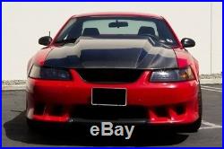 99-04 Ford Mustang Cowl 3 Inch Ram Air Functional Heat Extraction Hood Body Kit