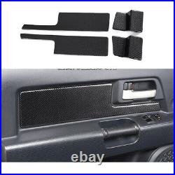 ABS Carbon Fiber Door panel strip cover trim For Toyota FJ Cruiser 2007-2014