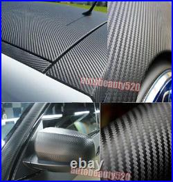 All the Wrap Car 2D 3D 4D 5D Glossy Carbon Fiber Sheet Vinyl Sticker Film BO