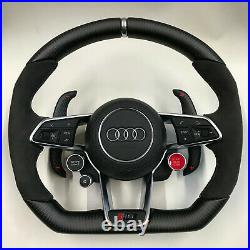 Audi 2018 AUDI TT RS R8 Quattro S-line Alcantara Carbon Custom Steering wheel