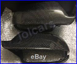 Audi A5 S5 Rs5 2009-2016 Carbon Fiber Wing Mirror Cover Caps Replacement OEM-fit