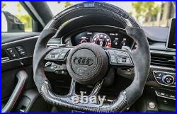 Audi R8, TTRS, RS3, RS6 RSQ3 Carbon Fibre LED Rev Counter Display Steering Wheel
