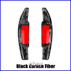 Black Carbon Fiber Car Steering Wheel Paddle Shifter For Mercedes Benz E S E260