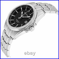 Bulova Men's Precisionist Quartz Date Calendar Black Dial 43mm Watch 96B252