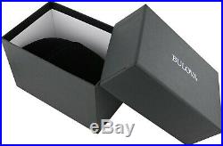 Bulova Men's Quartz UHF Chronograph Calendar Date Black Dial 45mm Watch 96B251