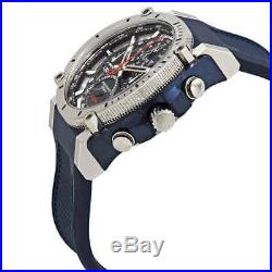 Bulova Precisionist Black Carbon Dial Men's Chronograph Watch 98B315