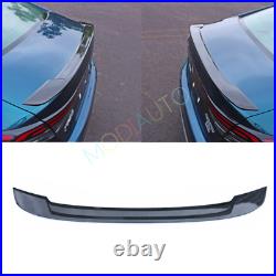 Carbon Fiber ABS Rear Trunk Spoiler Lip Tail Wing for Honda Accord 2023-2024