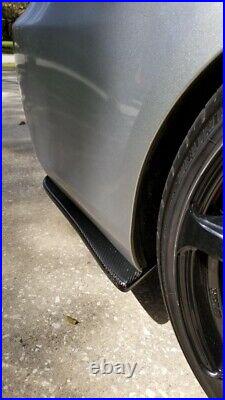 Carbon Fiber AIT Style Rear Aprons / Add Ons To Fit Lexus ISF 08-14