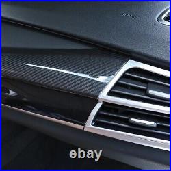 Carbon Fiber Auto Interior Dashboard Trims For BMW X5 F15 X6 F16 2015-2018