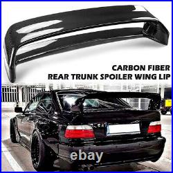 Carbon Fiber Black Rear Trunk Spoiler Wing For 92-98 BMW 3 Series E36 M3 LTW GT