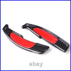 Carbon Fiber Black Steering Wheel Shifter Paddle For Benz AMG C E S CLA GLA CLS