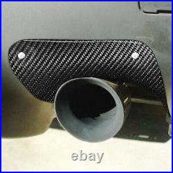 Carbon Fiber Bumper Exhaust Heat Shield Protector For 2008-2015 Evolution EVO 10