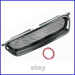 Carbon Fiber Car Front Bumper Grill Grille Cover Kit For Subaru Legacy 2008-2009