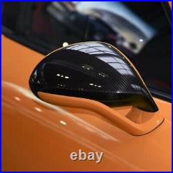 Carbon Fiber Car Side Mirror Cover Cap For Porsche 991 Sport 991.2 GT2 GT3 GTS